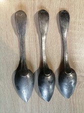 3 cuillères anciennes en
