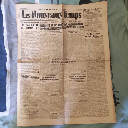 Les nouveaux temps - les, n°820,