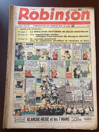 Hebdomadaire robinson du - robinson,