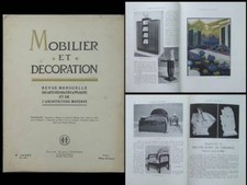 MOBILIER ET DECORATION - MAI 1928 - JOUBERT ET PETIT, ROBJ