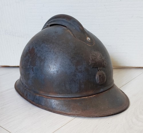 Ancien casque adrian soldat - ancien,