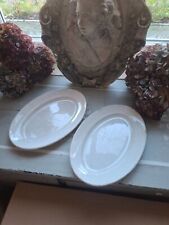 CREIL MONTEREAU 2 plats ovales