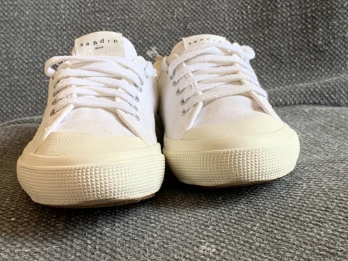 Basket toile sandro homme - basket,