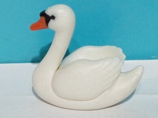 PLAYMOBIL FIGURINE CYGNE ÉTANG PALAIS ZOOLOGIQUE OISEAUX OISEAU BELEN ÉTANG P...