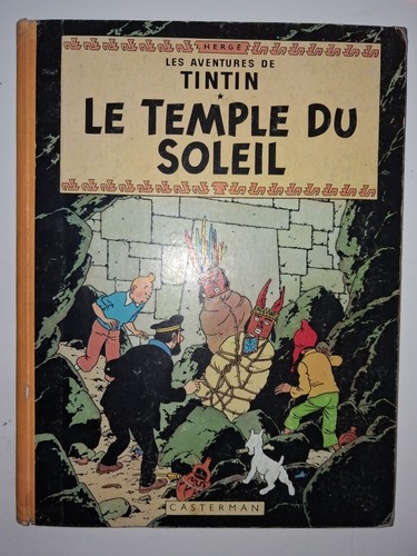 Superbe tintin le temple du - tintin,