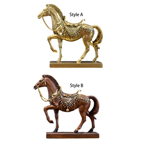Figurine cheval résine - figurine,