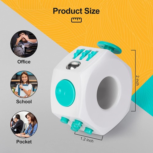 Portable side fidget cube - 6,