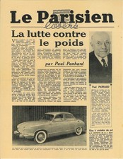 Catalogue brochure Panhard