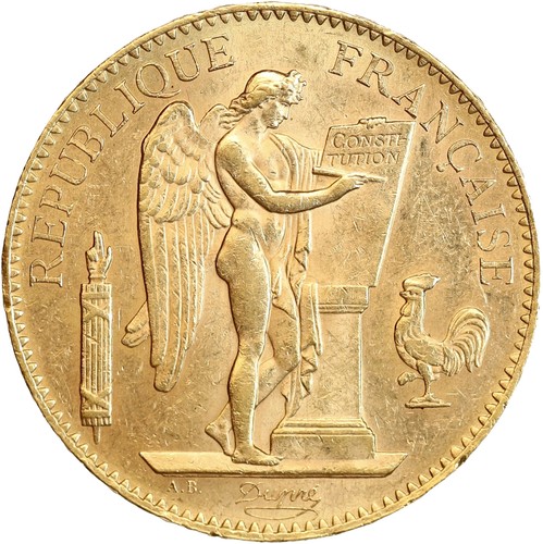 100 francs génie - 100,