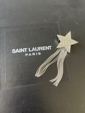 Silver Star Brooch Inspirational Design Yves Saint Laurent Thierry Mugler Etc