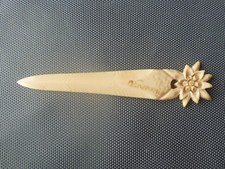 Ancien coupe papier gravé