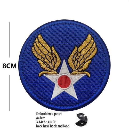 écusson patch brodé - usaaf, us