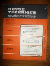 ID 19 B 1967 Revue Technique Citroen Etat - Bon Etat Occasion