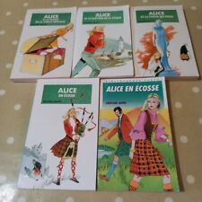 lot de 5 livres Alice Caroline