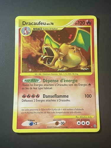 Carte pokémon dracaufeu - carte,