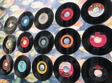 45 Tours Vinyle 7 Pouces LOT DE 15 NON TESTÉS SANS POCHETTES LOT 3
