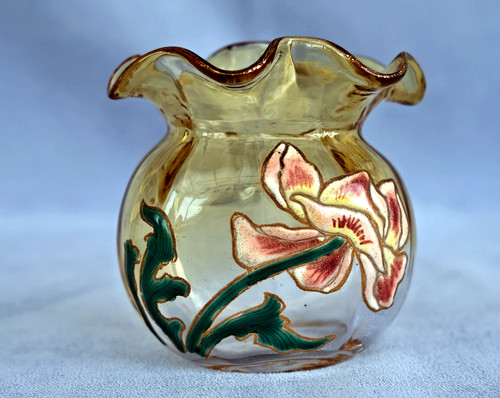 Legras petit vase bourse - -,