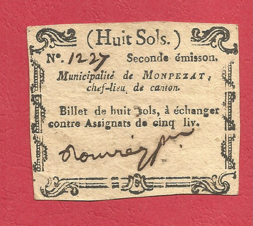 Assignat billet de - assignat,