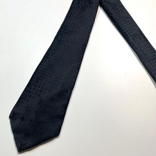 Cravate noire Louis Vuitton