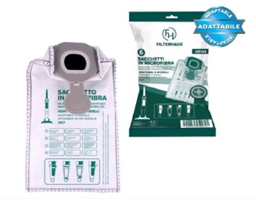 Sachets aspirateur robot - 6,