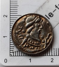 D09508 copy copie reproduction jeton monnaie royale roi Dagobert pas or 