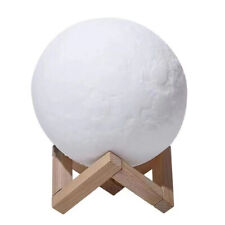 Creative LED Globe Veilleuse Refroidir / Blanc Chaud Lune Forme Lampe Piles