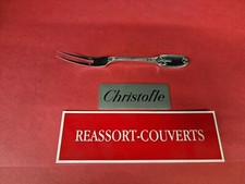 FOURCHETTE ESCARGOT MONOGRAMME DELAFOSSE 15CM CHRISTOFLE BEL ÉTAT MÉTAL ARGENTÉ