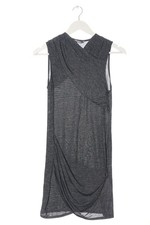 ZARA Robe d’été Dames Robe T EU 38 gris clair style décontracté