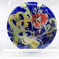 Badge bouton pailleté