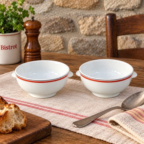 Paire bols soupe vintage - bols,