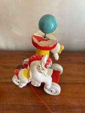 JOUET ANCIEN A TIRER chevaux