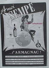 PUBLICITE SEMPE ARMAGNAC
