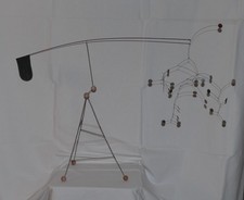 Stabile Mobile signé SR sculpture Art Cinétique, modern art abstrait