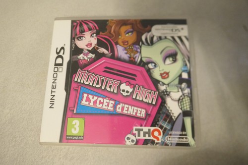 Jeu nintendo monster high - ds,