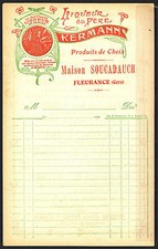 Facture- Liqueur du Pére