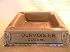grand cendrier publicitaire courvoisier cognac,napoleon