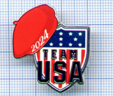 Pin's JO Paris 2024 béret