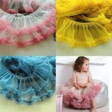 Ruffle Mesh Fabric Tulle Trim