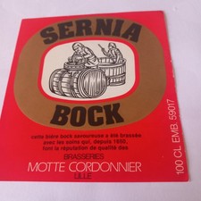 étiquette bière Sernia Brie