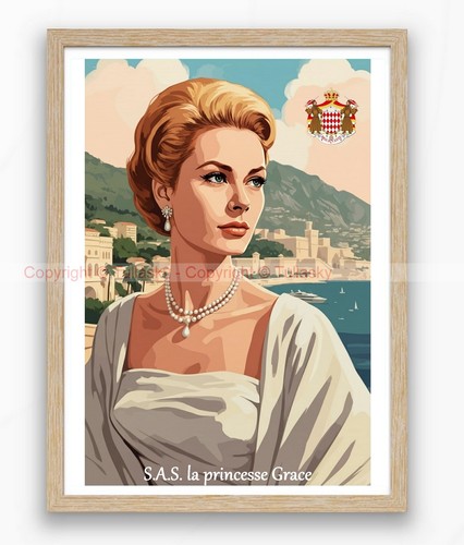 Affiche vintage de - 👑✨,