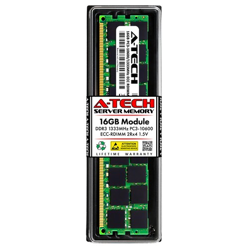 16gb 2rx4 pc3 10600r rdimm - 16gb, pc3-10600r