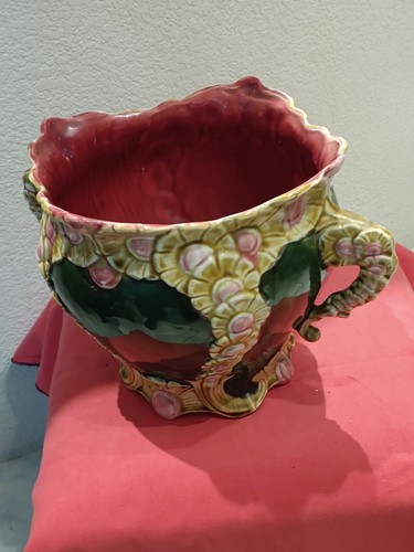 Faience onnaing barbotine pot - onnaing,