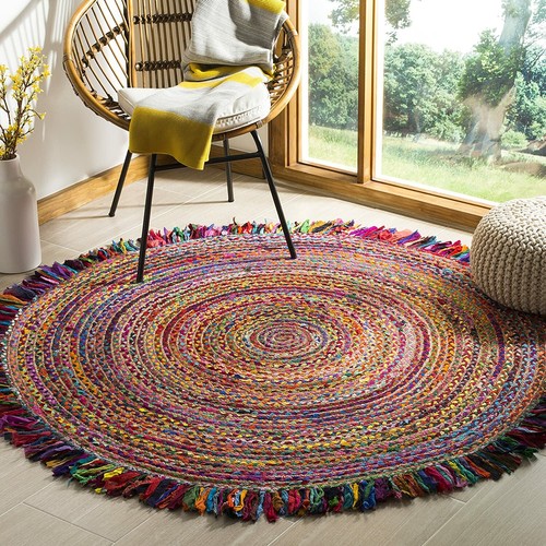 Tapis jute coton - jute, et