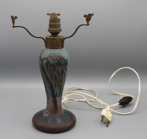 Belle lampe ancienne verre - belle,