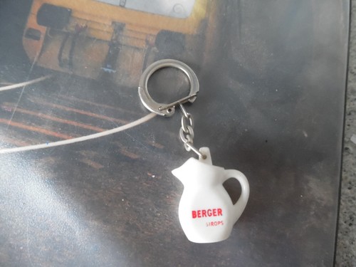 Porte clés pichet - pichet, blanc