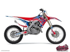 Kit Deco Moto Cross Pulsar Honda 125 CR Bleu