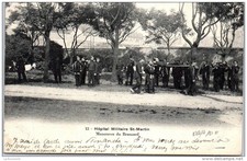 75010 PARIS - hopital militaire saint martin - brancard