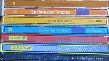 LOT DE 7 x  LIVRES DES TIMBRES