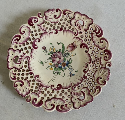 Assiette decorative ajourée - assiette,