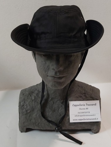 Chapeau cowboy coton noir - cowboy, en